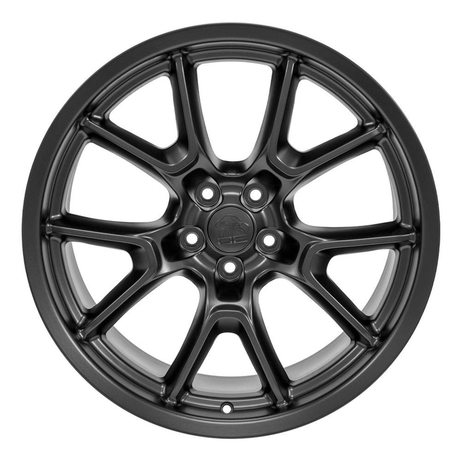 20x9 DG21 Satin Black - 5x115 +18ET