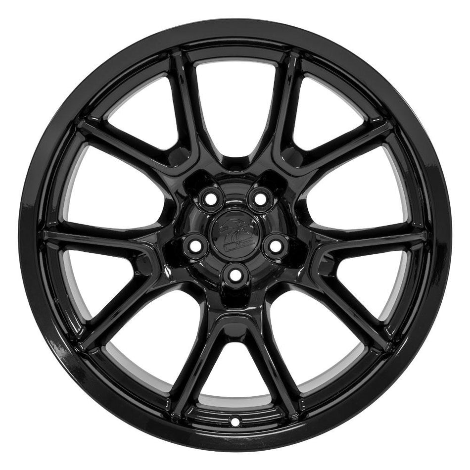 20x10 DG21 Gloss Black - 5x115 +18ET