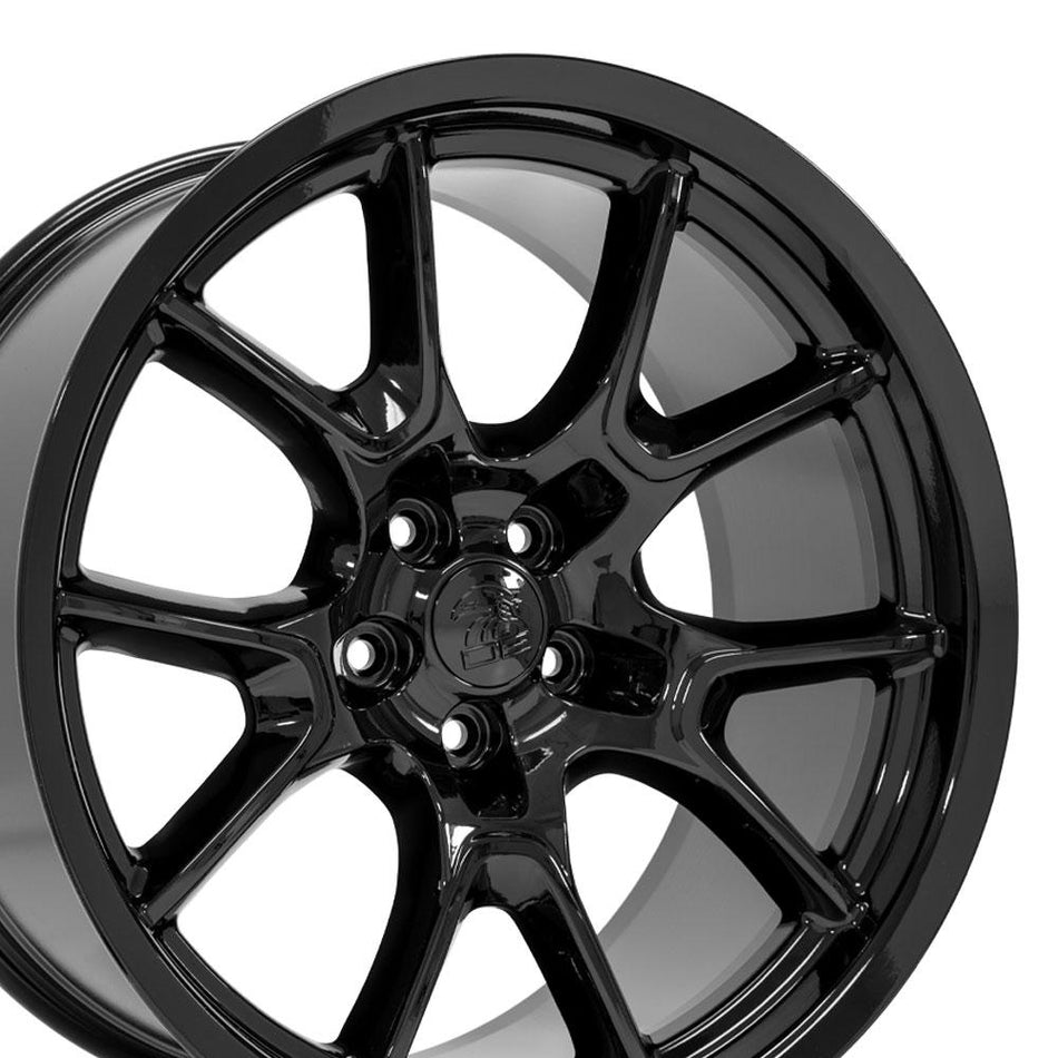 20x10 DG21 Gloss Black - 5x115 +18ET