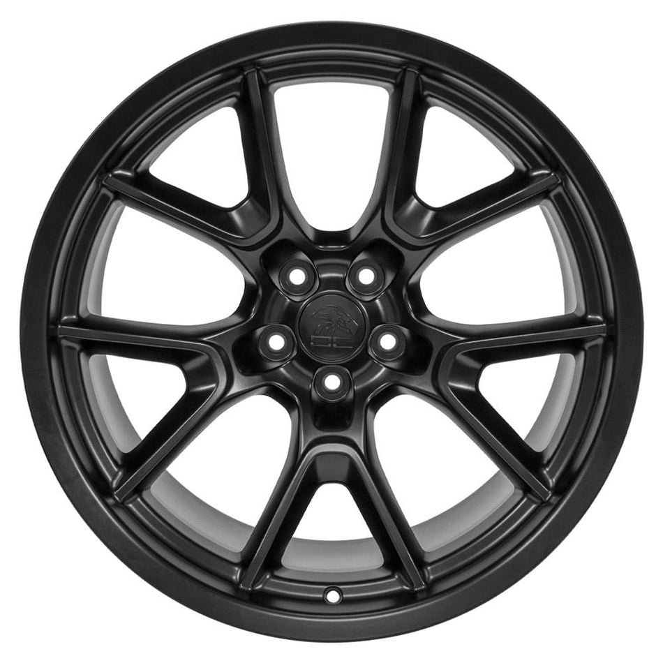 20x11 DG21 Satin Black - 5x115 -2.5ET