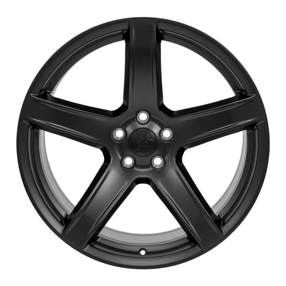 20x9.5 DG22 Satin Black - 5x115 +18ET
