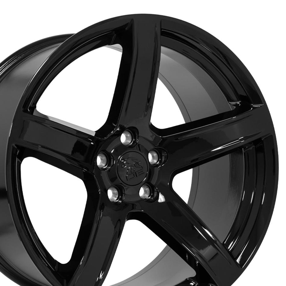 20x10.5 DG22 Gloss Black - 5x115 +25ET
