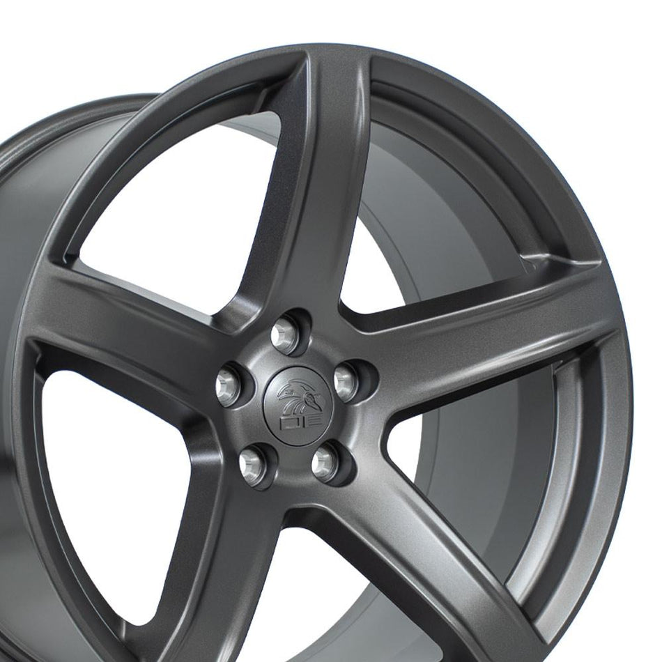 20x10.5 DG22 Satin Gunmetal - 5x115 +25ET