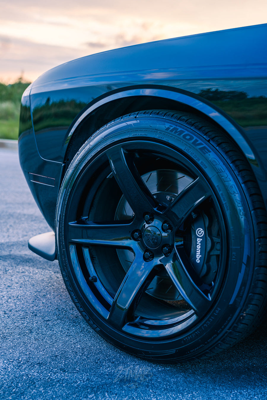 Dodge Challenger 20x9.5 Gloss Black DG22 2_tmab