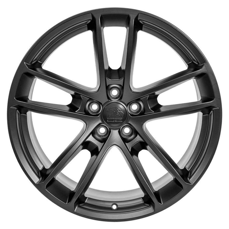 20x9 DG23 Satin Black - 5x115 +18ET