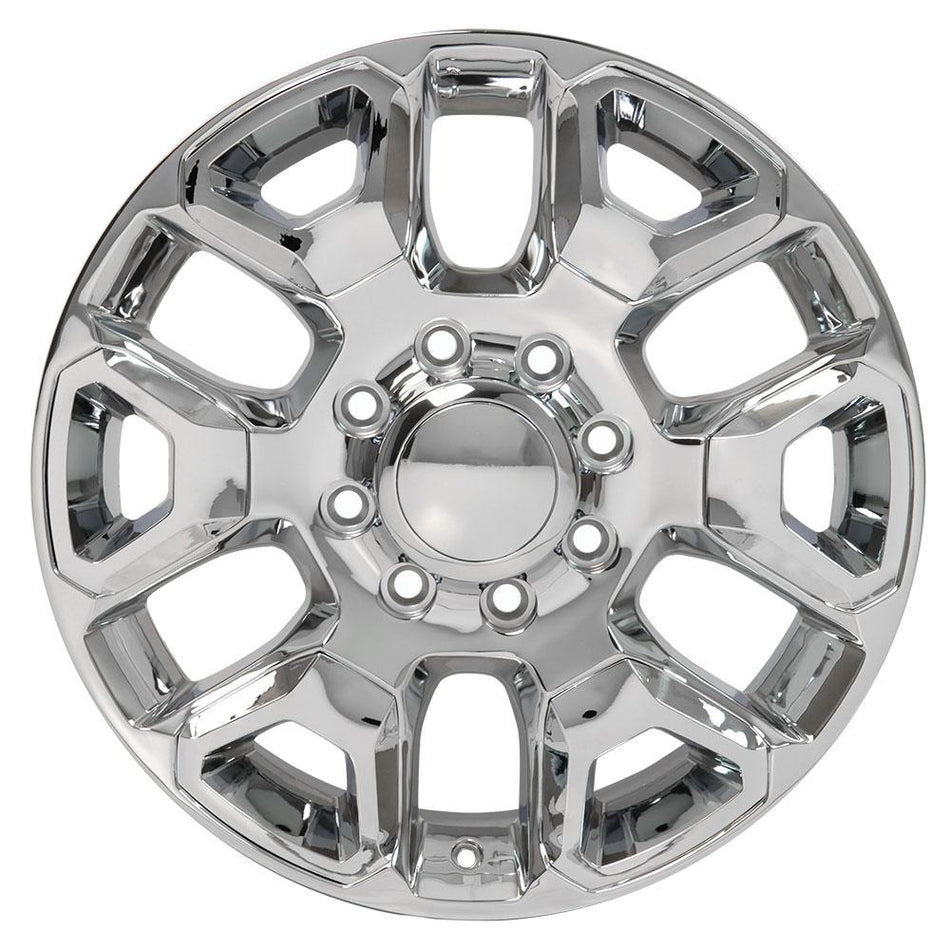 20x8 DG66 Chrome with Chrome Insert - 8x165.1 +54.65ET