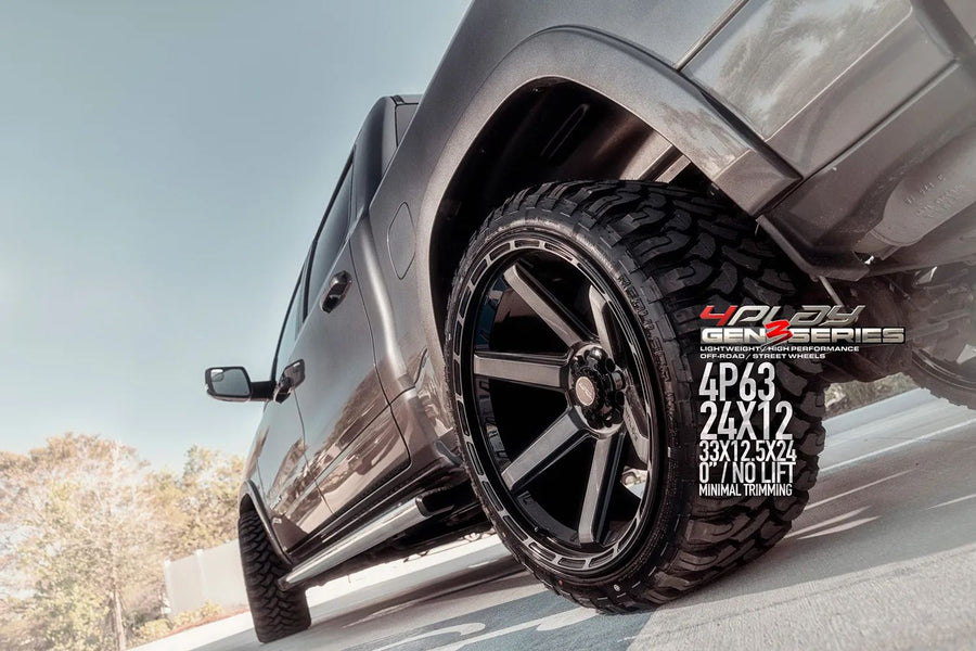 DODGE RAM 4PLAY WHEELS G3 4P63 24X12