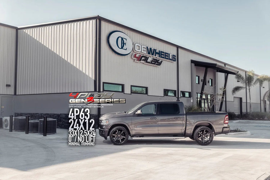 DODGE RAM 4PLAY WHEELS G3 4P63 24X12
