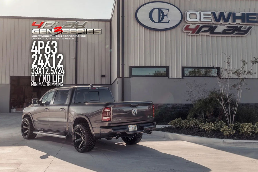 DODGE RAM 4PLAY WHEELS G3 4P63 24X12