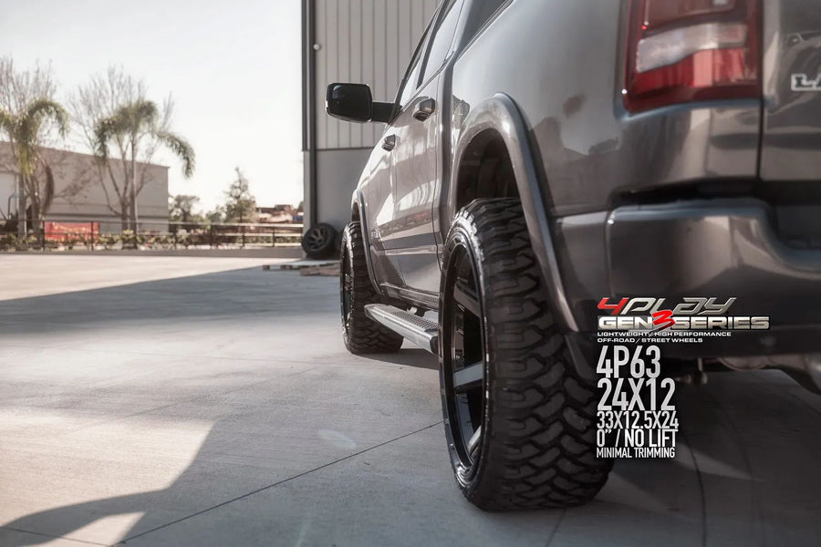 DODGE RAM 4PLAY WHEELS G3 4P63 24X12