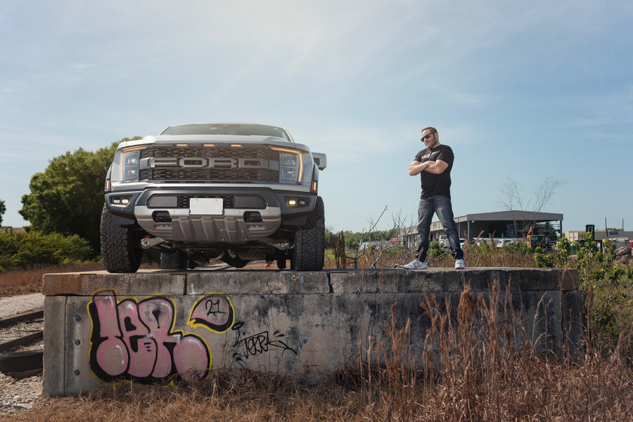 FORD F150 RAPTOR 4PLAY WHEELS 4PS01 17X9 33X12.5X17 NITTO TIRE STOCK SUSPENSION