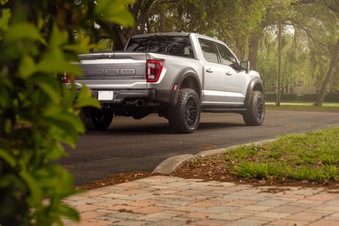FORD F150 RAPTOR 4PLAY WHEELS 4PS28 22X10 33X12.5X22 NITTO TIRE STOCK SUSPENSION