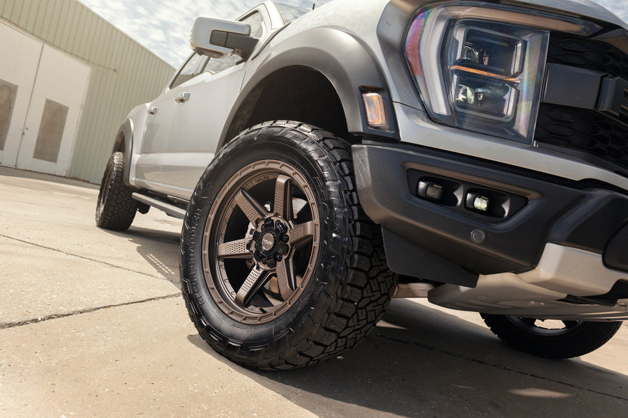 FORD F150 RAPTOR 4PLAY WHEELS 4PS63 20X9 305X55X20 NITTO TIRE STOCK SUSPENSION