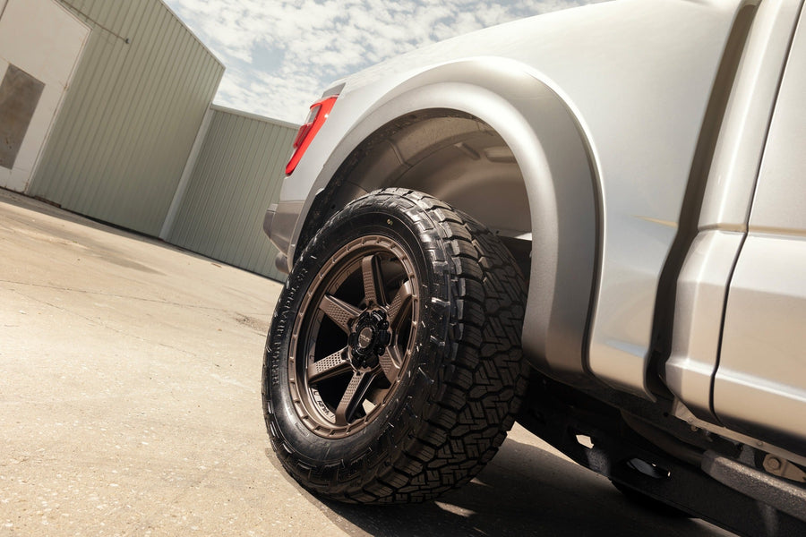 FORD F150 RAPTOR 4PLAY WHEELS 4PS63 20X9 305X55X20 NITTO TIRE STOCK SUSPENSION