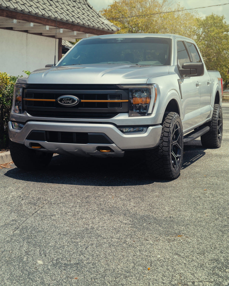 FORD F150 RIMS 4PLAY WHEELS S26 22X10 33X12.5X22 TIRES FORD TREMOR
