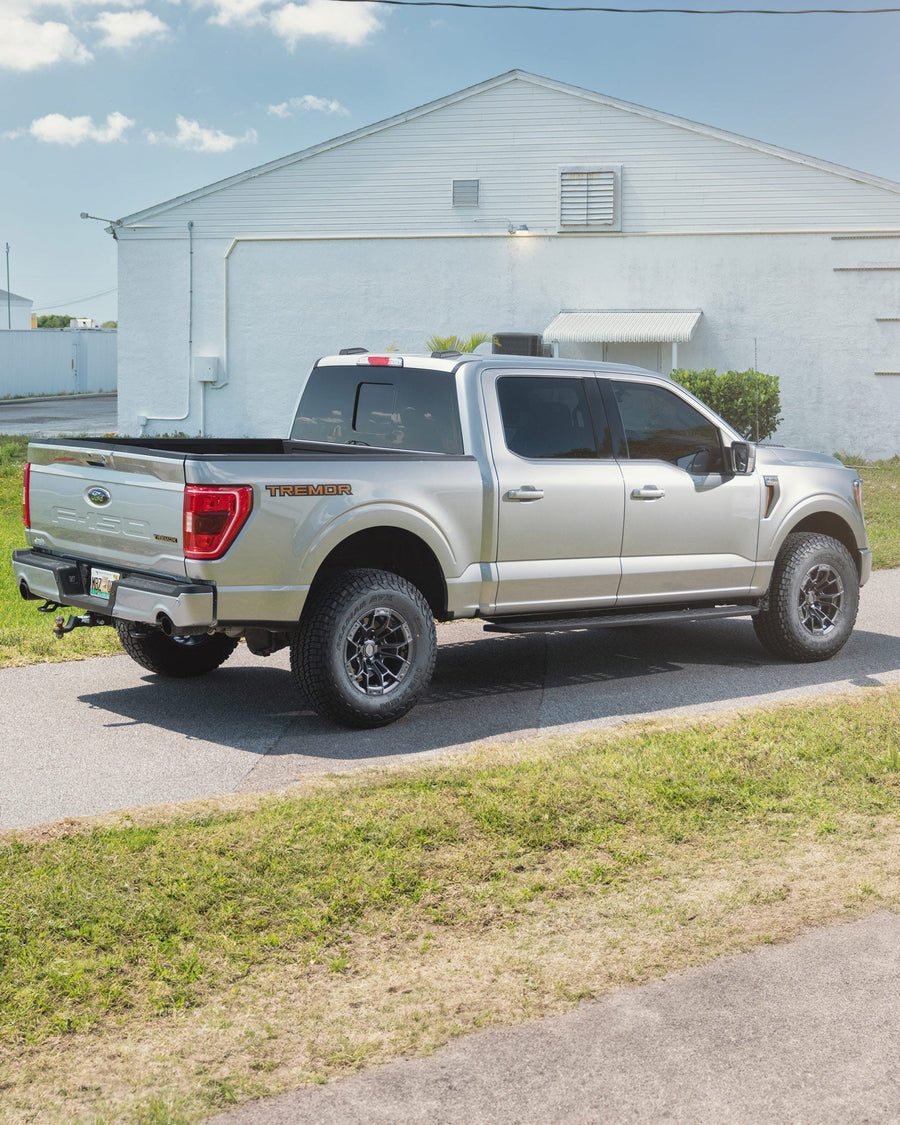FORD F150 RIMS 17X9-6 DEFIANT WHEELS DF04 285X75X17 TIRES FORD TREMOR