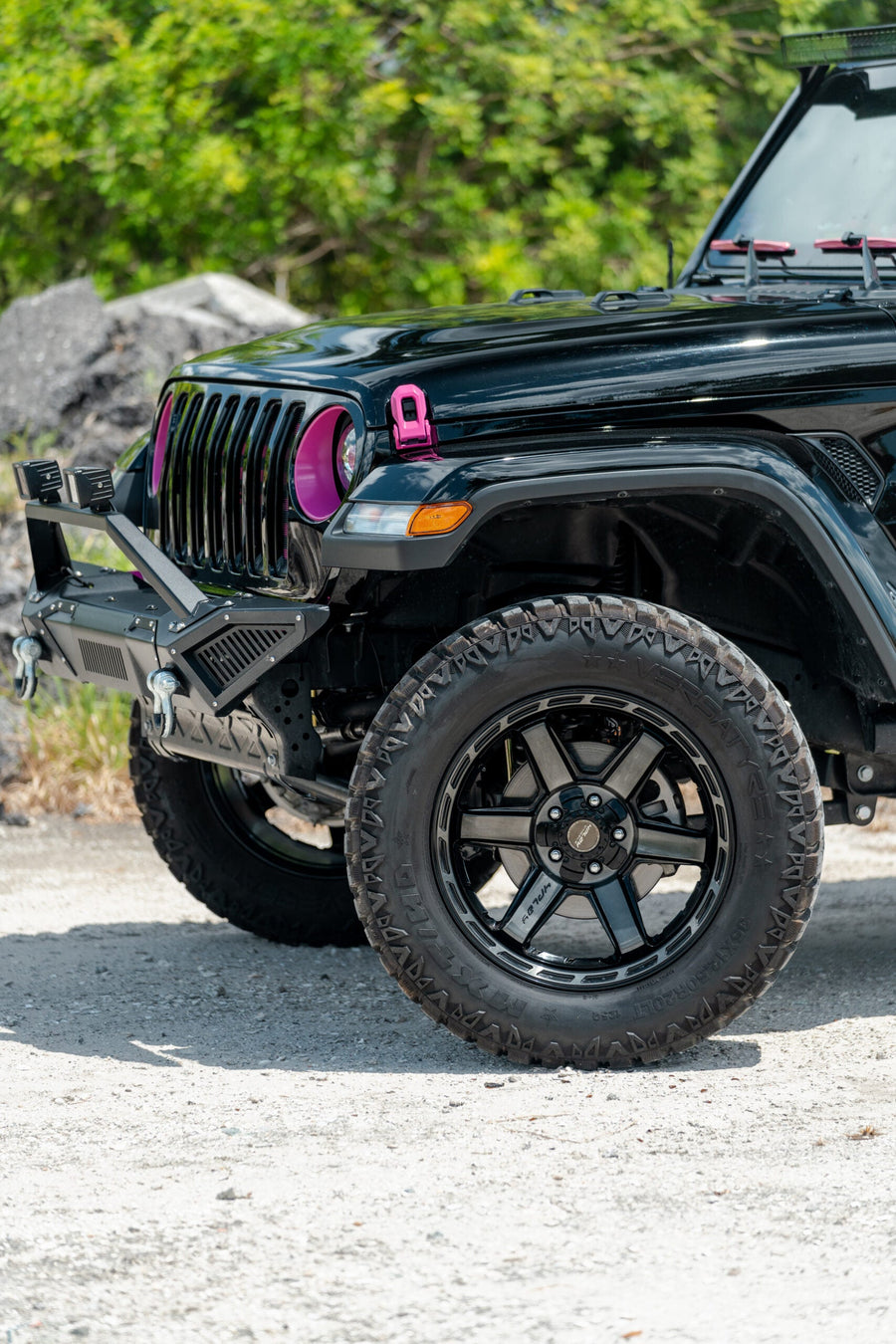 FOXY GINGER JEEP GIRL JEEP WRANGLER RUBICON 4PLAY WHEELS 20X10 4P63