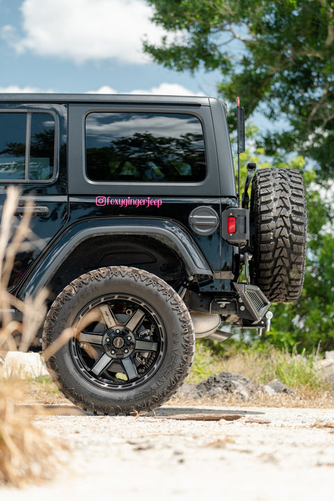 FOXY GINGER JEEP GIRL JEEP WRANGLER RUBICON 4PLAY WHEELS 20X10 4P63