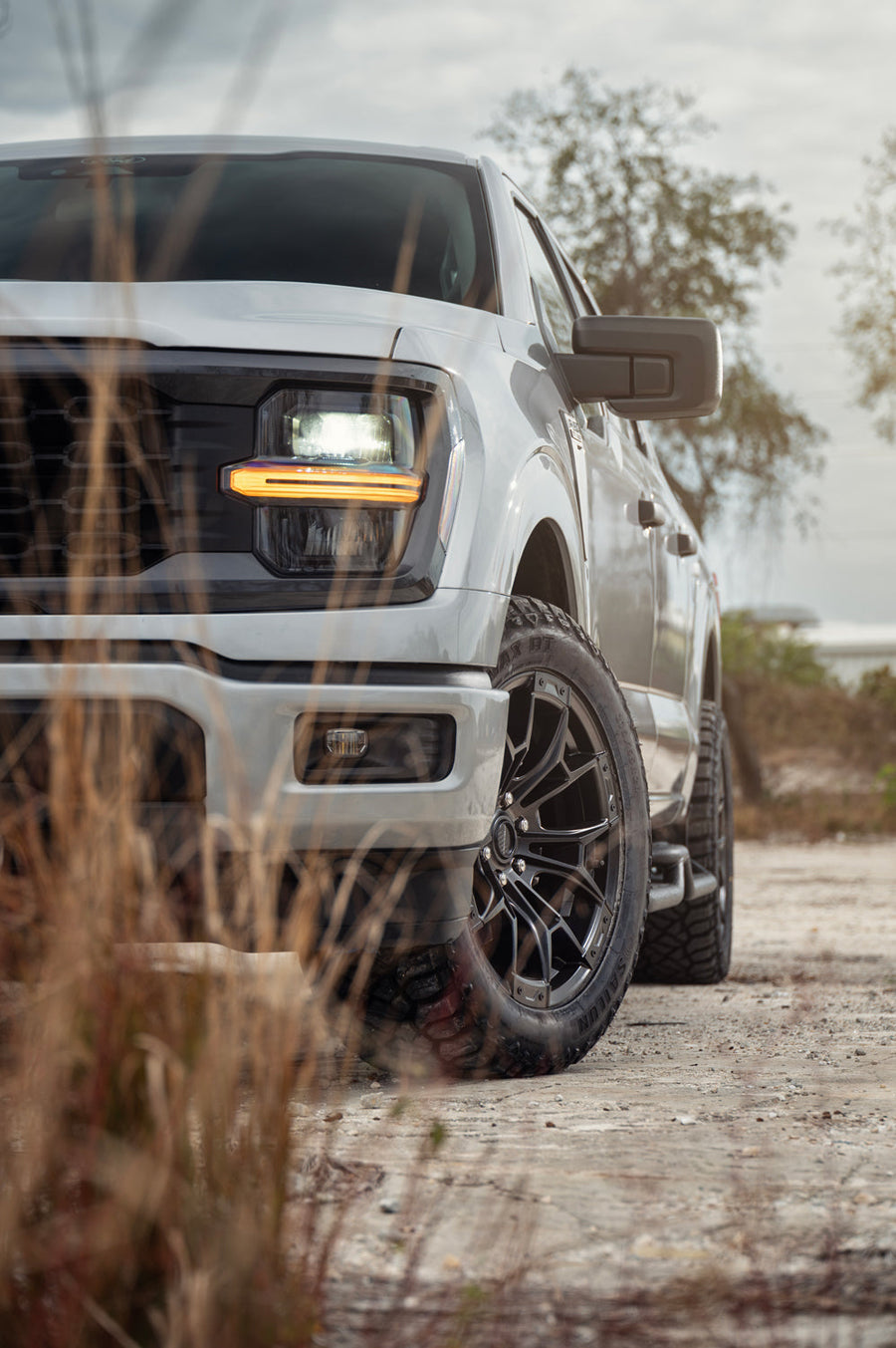 Ford F-150 DEFIANT Wheels DF04 Satin Black 20x9 275-55-20 Sailun Terra Max RT Tire