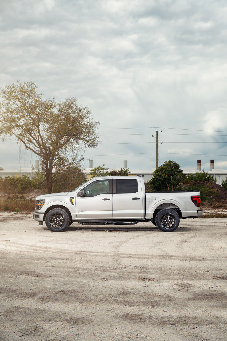 Ford F-150 DEFIANT Wheels DF04 Satin Black 20x9 275-55-20 Sailun Terra Max RT Tire