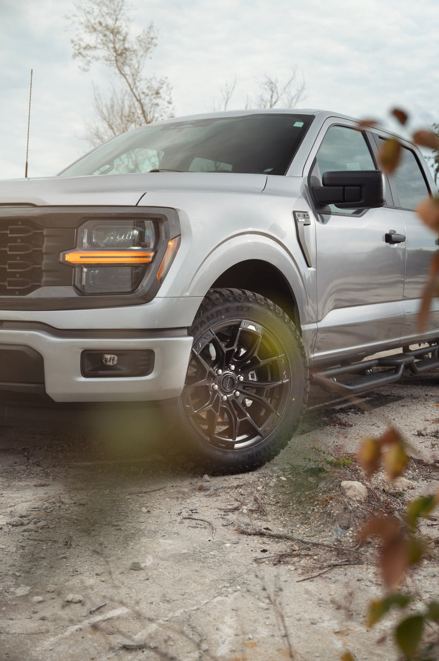 Ford F-150 DEFIANT Wheels DF04 Satin Black 20x9 275-55-20 Sailun Terra Max RT Tire