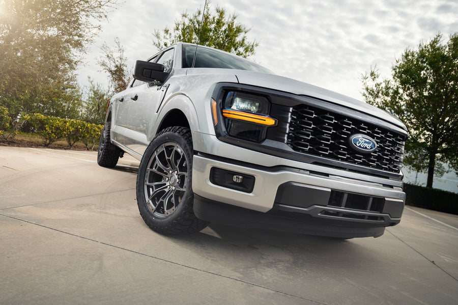 Ford F-150 DEFIANT Wheels DF04 Satin Gunmetal 20x9 275-55-20 Sailun Terra Max RT Tire
