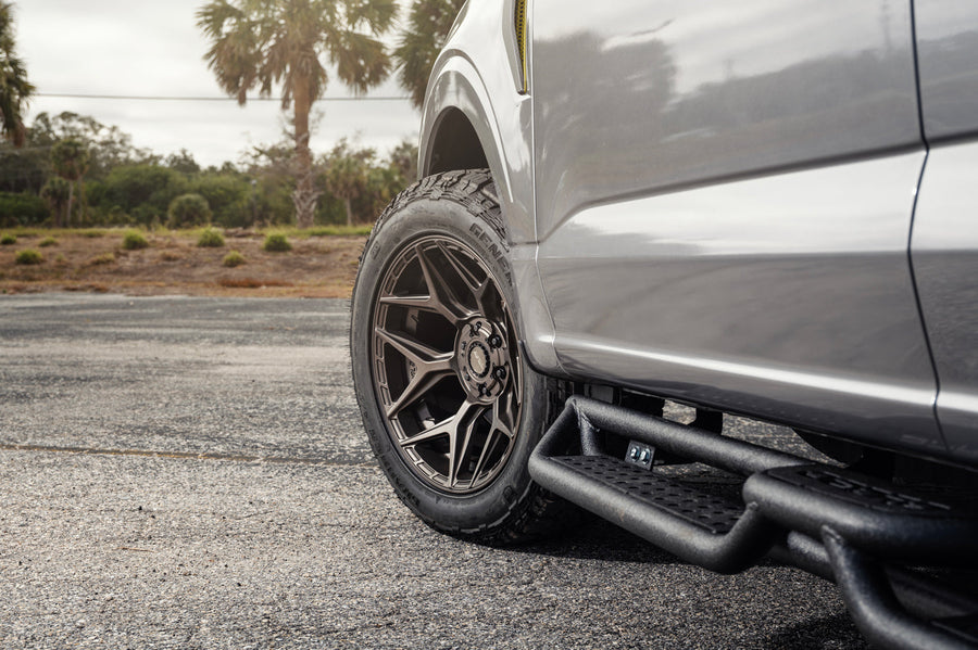 Ford F150 4PLAY Wheels 4P06 Bronze 20x10 275x55x20 General Grabber AT Tires
