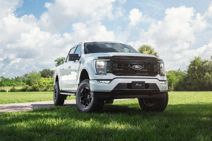 Ford F150 DEFIANT Wheels DF04 Satin Black 17×9 285-75-17 Nexen AT Tire