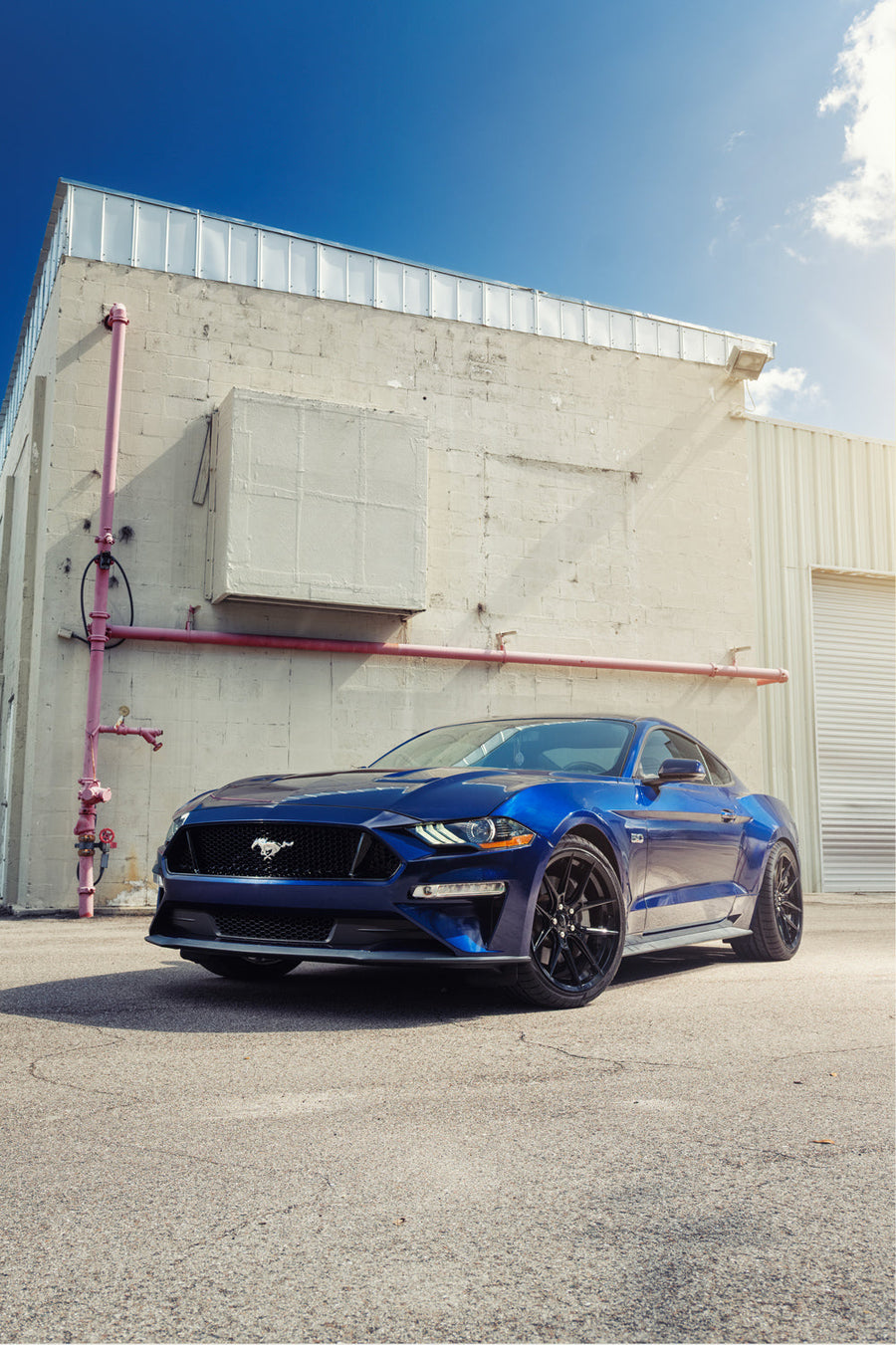 Ford Mustang DEFIANT Wheels DF08 Black 20x9 20x10 265-35-20 305-30-20 Atturo Tires