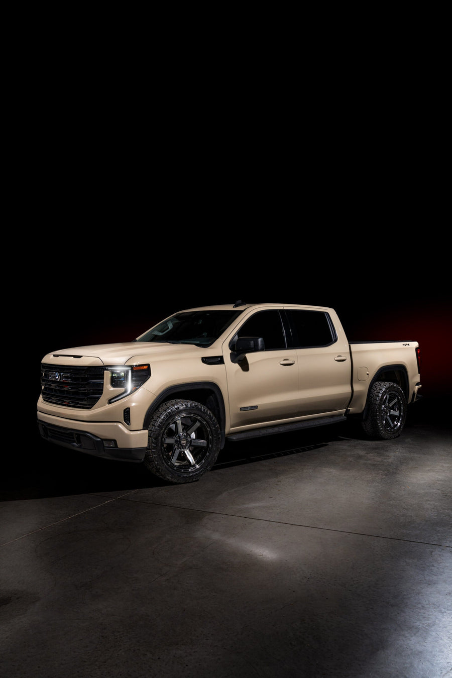GMC 1500 4PLAY WHEELS 4P63 22X10 285_50_22 STOCK SUSPENSION