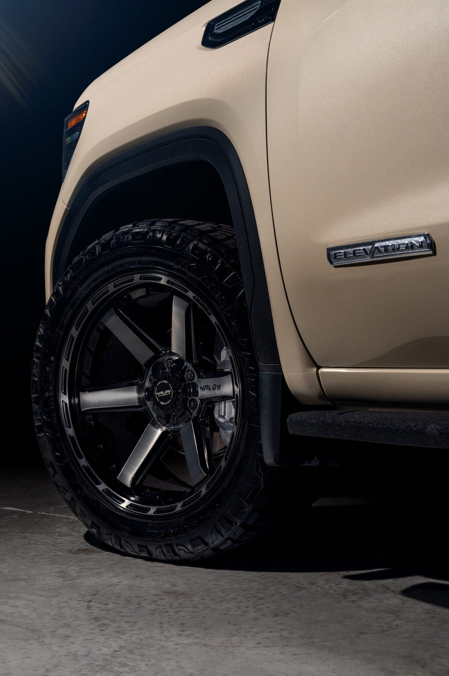 GMC 1500 4PLAY WHEELS 4P63 22X10 285_50_22 STOCK SUSPENSION