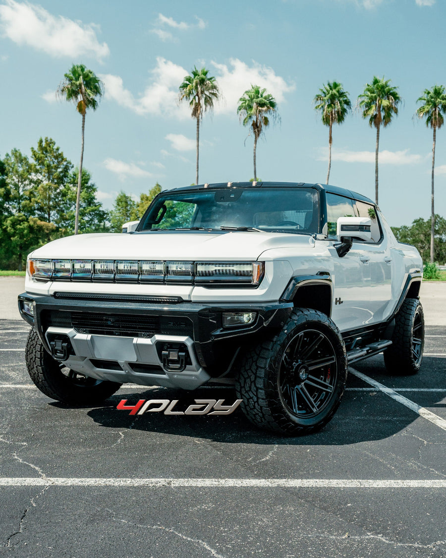 HUMMER H1 EV ELECTRIC ON 4PLAY WHEELS 22X10 4P08