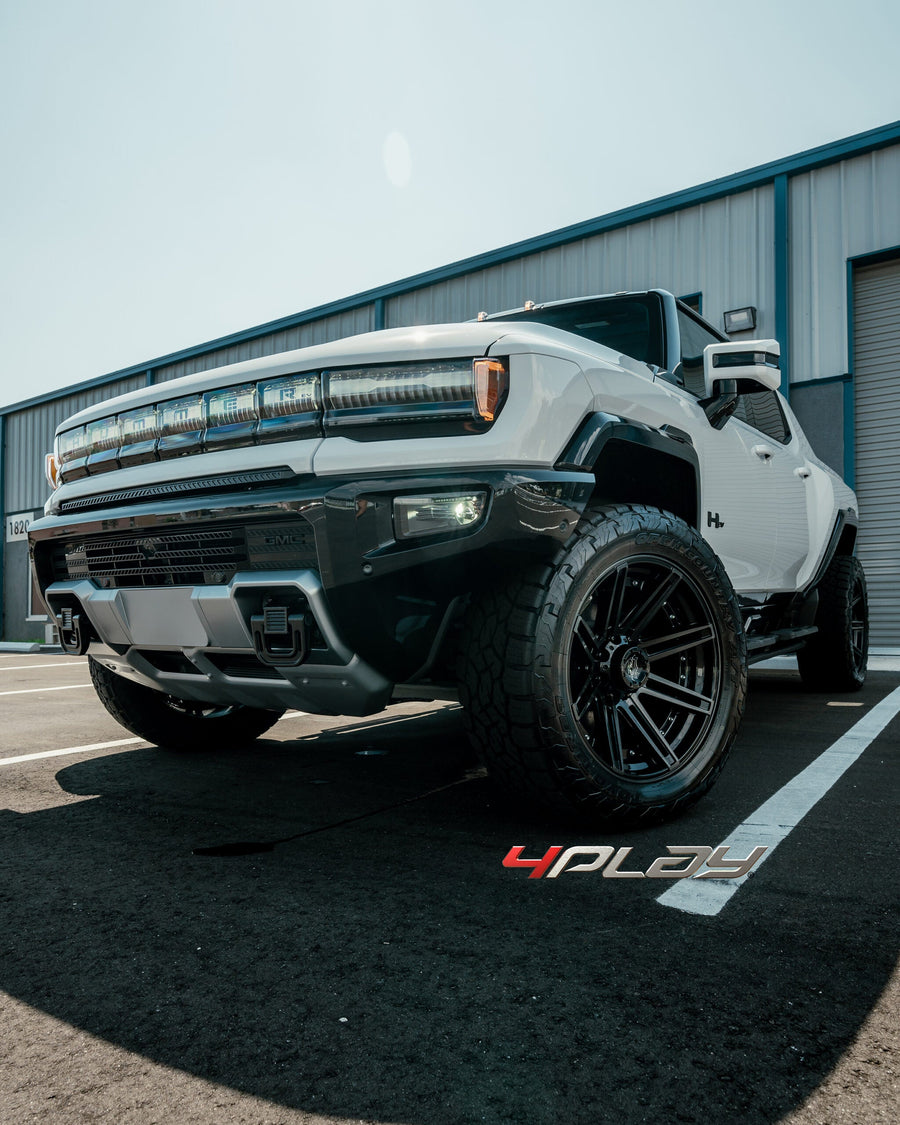 HUMMER H1 EV ELECTRIC ON 4PLAY WHEELS 22X10 4P08