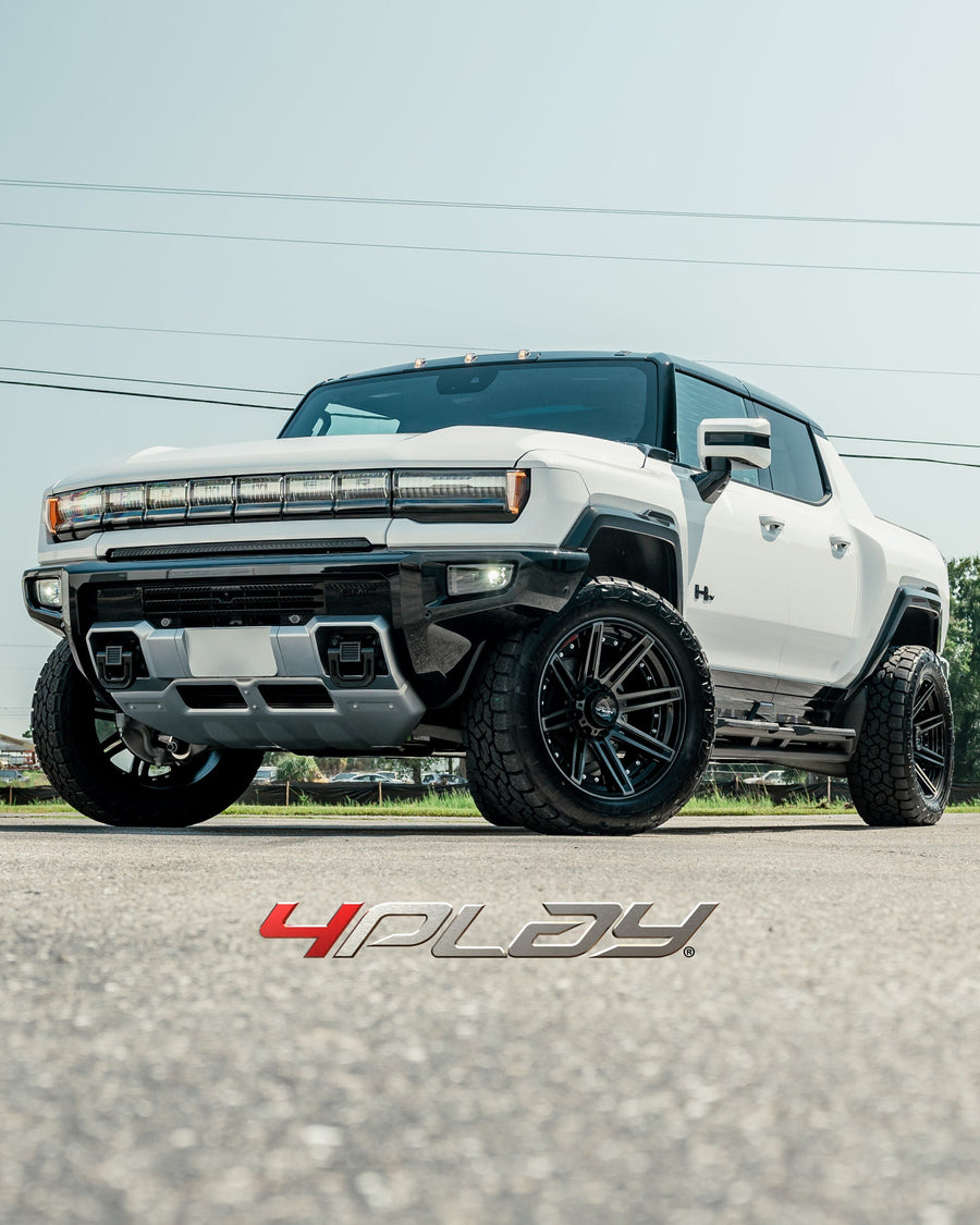HUMMER H1 EV ELECTRIC ON 4PLAY WHEELS 22X10 4P08