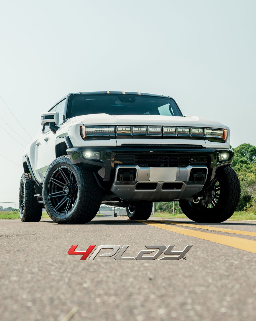 HUMMER H1 EV ELECTRIC ON 4PLAY WHEELS 22X10 4P08