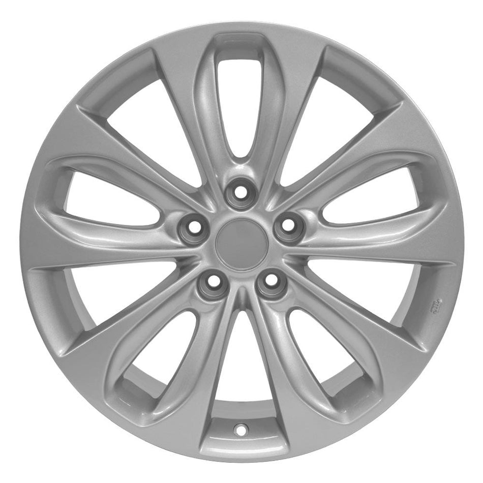 18x7.5 HY02 Gloss Silver - 5x114.3 +48ET