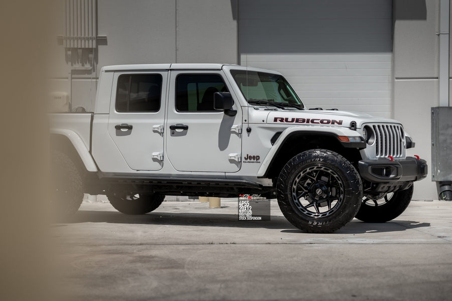 JEEP GLADIATOR 4PLAY WHEELS G3 4P55 20X12 35X12.5X20 NO LIFT