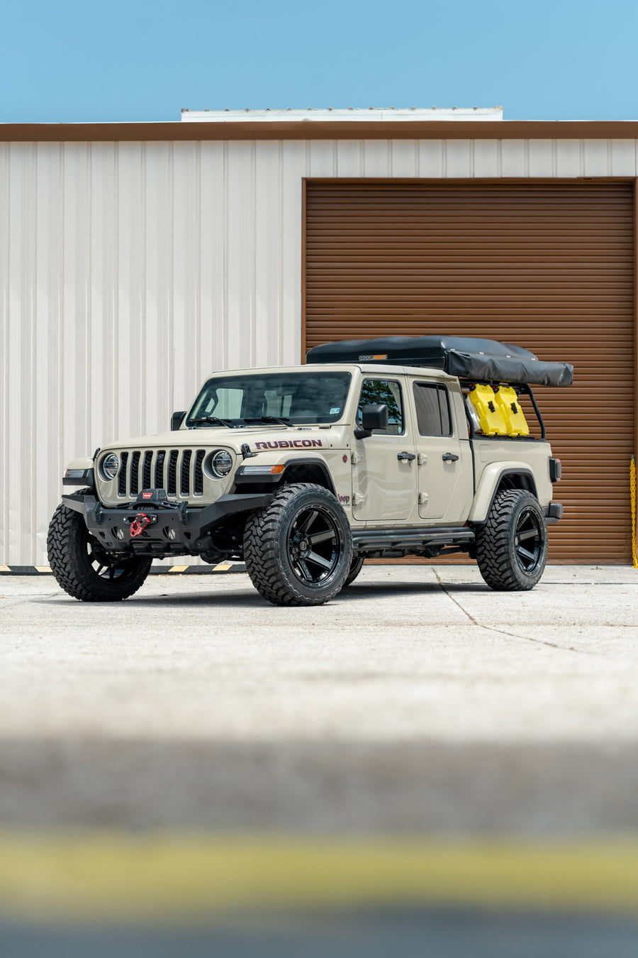 22x12 4P63 Gloss Black Brushed with Tinted Clear - 5x127 + 5x139.7 -44ET