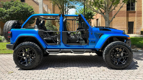 JEEP WRANGLER 4PLAY WHEELS 4P06 22X12 BY FL AUTO LEASING