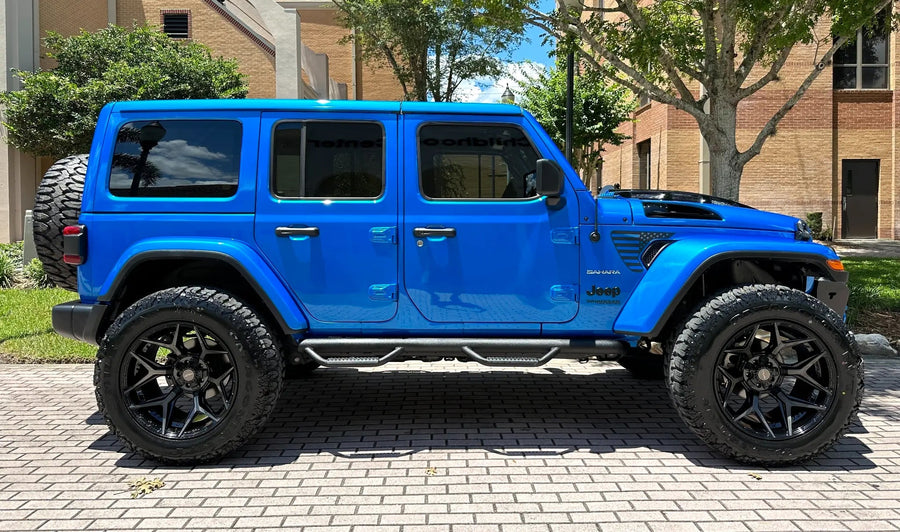JEEP WRANGLER 4PLAY WHEELS 4P06 22X12 BY FL AUTO LEASING