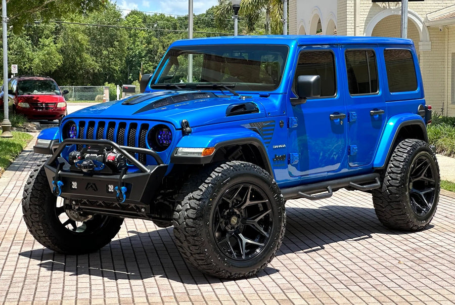 JEEP WRANGLER 4PLAY WHEELS 4P06 22X12 BY FL AUTO LEASING