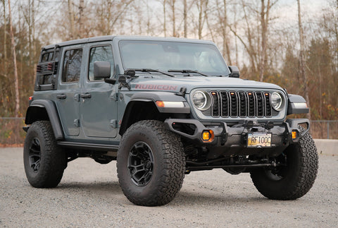 JEEP WRANGLER RUBICON DF03 17X9 SATIN BLACK CHARCOAL DEFIANT WHEELS GRAY WOLF OVERLAND