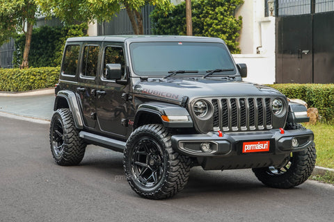 JEEP WRANGLER RUBICON 4PLAY WHEELS 4P55 20X10 33X12.5X20 TOYO TIRES BUILT BY 4PLAY INDONESIA PERMAISURI
