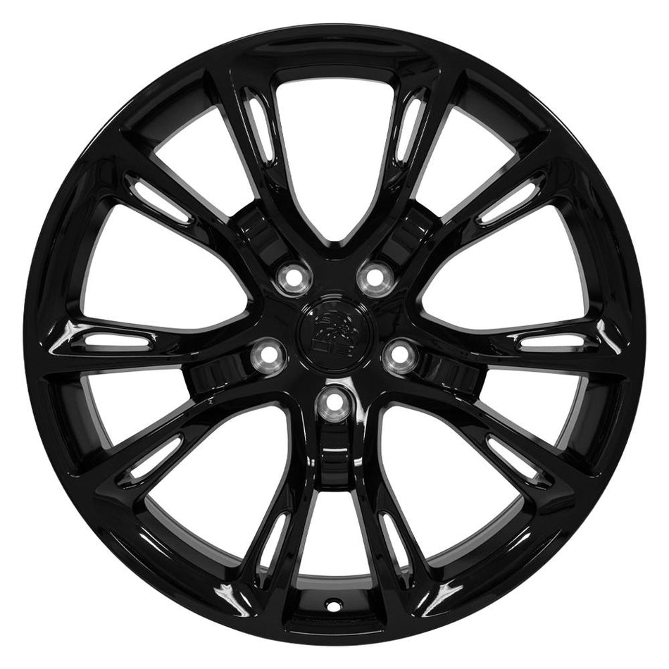 20x8.5 JP16 Gloss Black - 5x127 +38ET