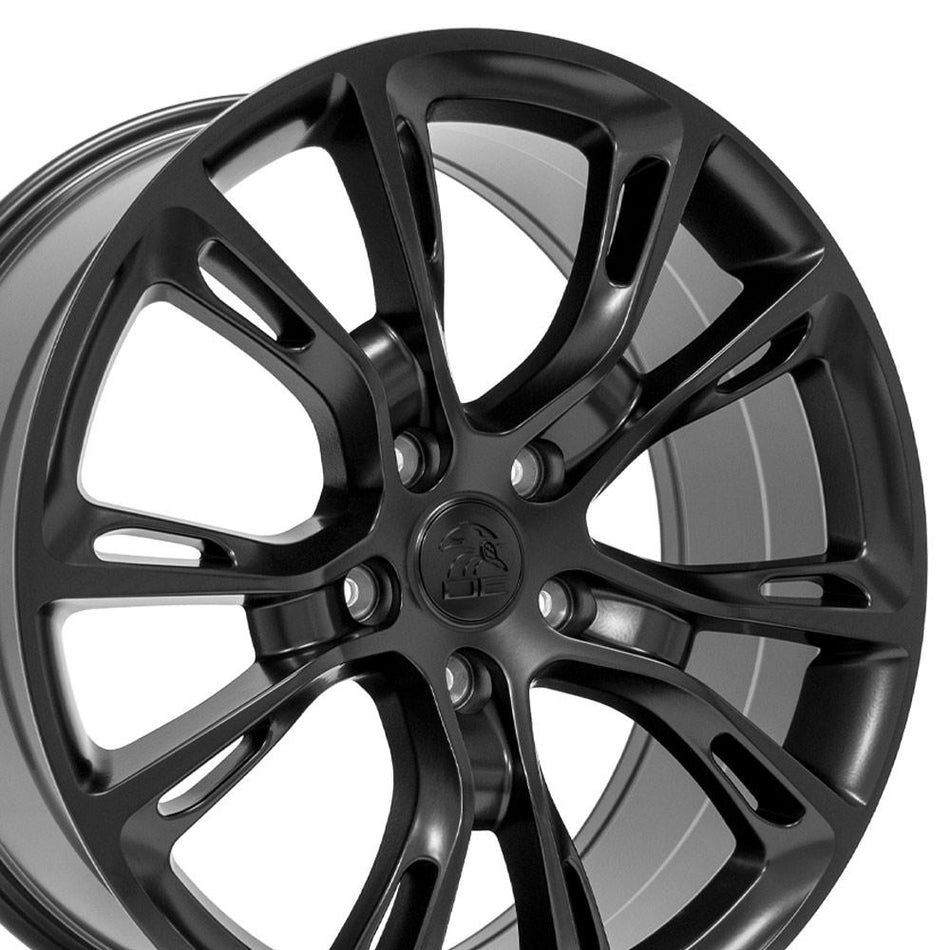 20x8.5 JP16 Satin Black - 5x127 +38ET