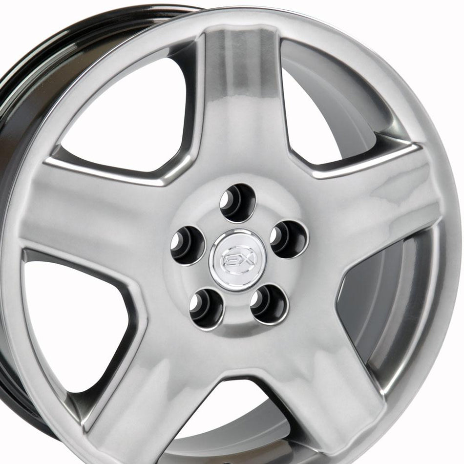 18x7.5 LX02 Gloss Hyper Black - 5x114.3 +45ET