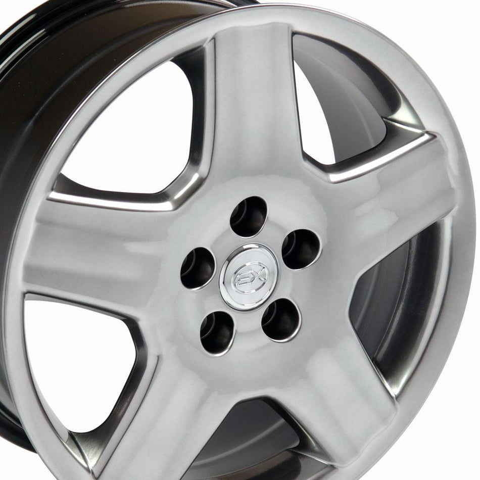 18x7.5 LX02 Gloss Hyper Black - 5x114.3 +45ET