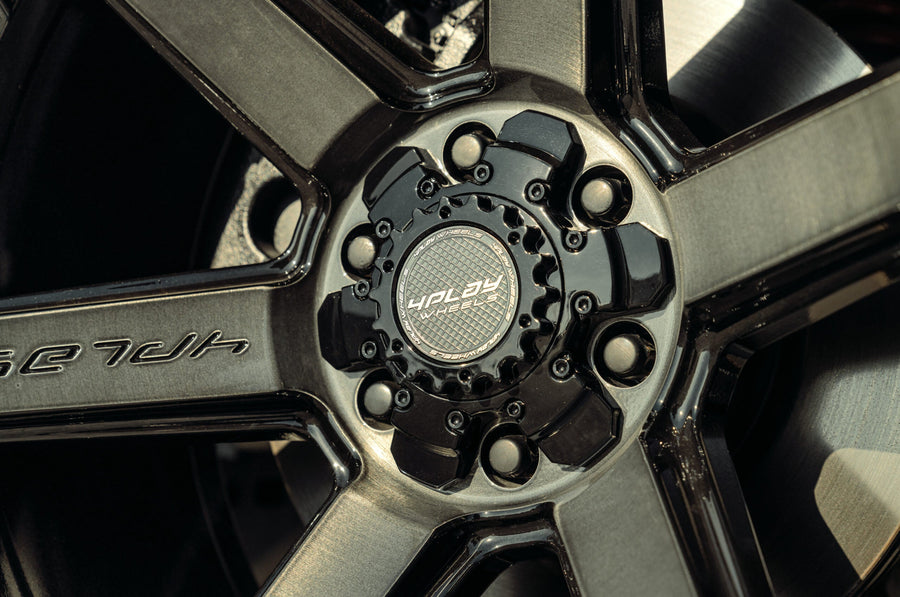 RAM 1500 4PLAY WHEELS 4P63 22X12 305X40X22 NITTO TIRE CLINCHED WIDE BODY