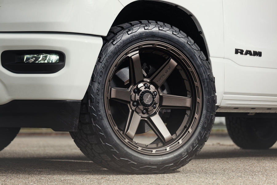 RAM 1500 4PLAY WHEELS 4P63 BRONZE 22X10 33X12.5X22 TOYO TIRES