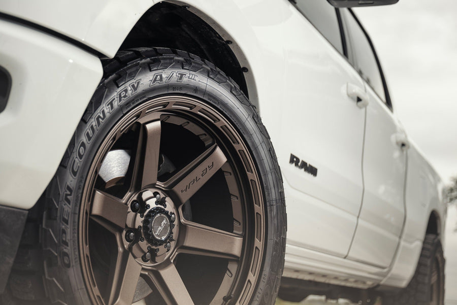 RAM 1500 4PLAY WHEELS 4P63 BRONZE 22X10 33X12.5X22 TOYO TIRES